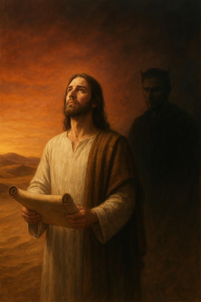 A TENTAÇÃO DE JESUS E O TRIUNFO SOBRE O MAL