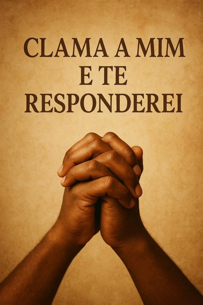 CLAMA A MIM E TE RESPONDEREI: