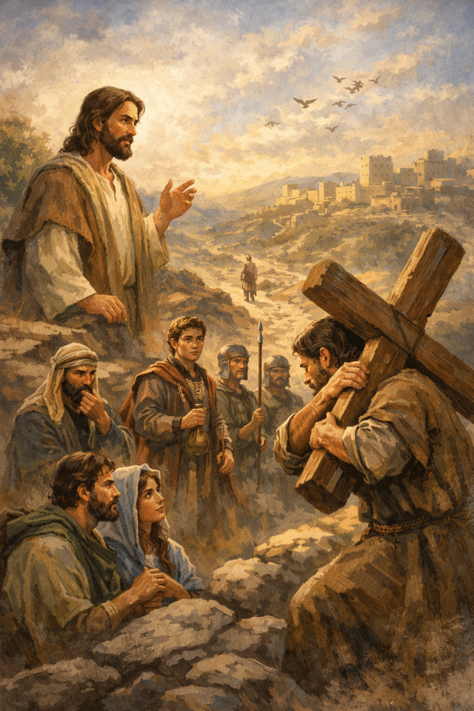 JESUS PÕE À PROVA OS QUE QUEREM SEGUI-LO